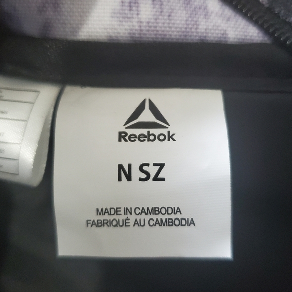 Reebok Black Gray Ocean Backpack Unisex NWT - Picture 12 of 13